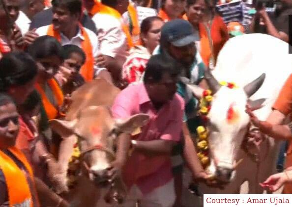 वेंकटेश के गोहत्या बयान से सियासी उथल-पुथल।