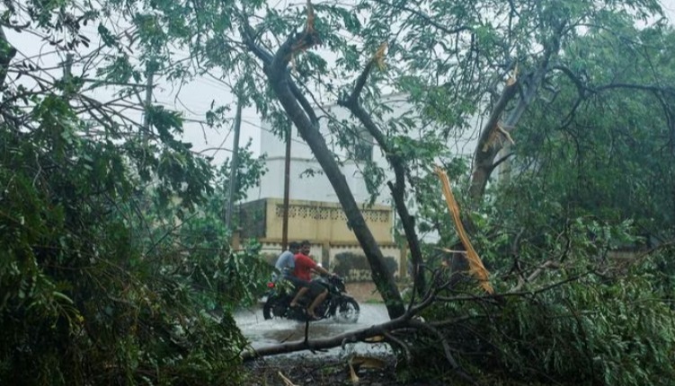 Power got disrupted with heavy rains lashing in India and Pakistan