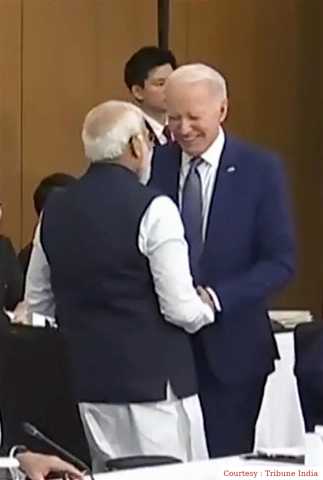 President Joe Biden says he wants to take PM Modi's autograph