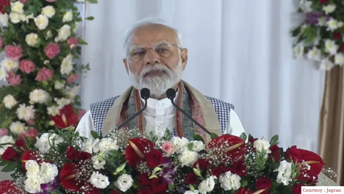 प्रधानमंत्री नरेंद्र मोदी की छत्तीसगढ़ में 10 परियोजनाओं की उद्घाटन।