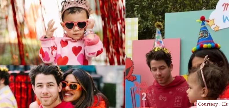 Priyanka Chopra and Nick Jonas Celebrate Daughter Malti