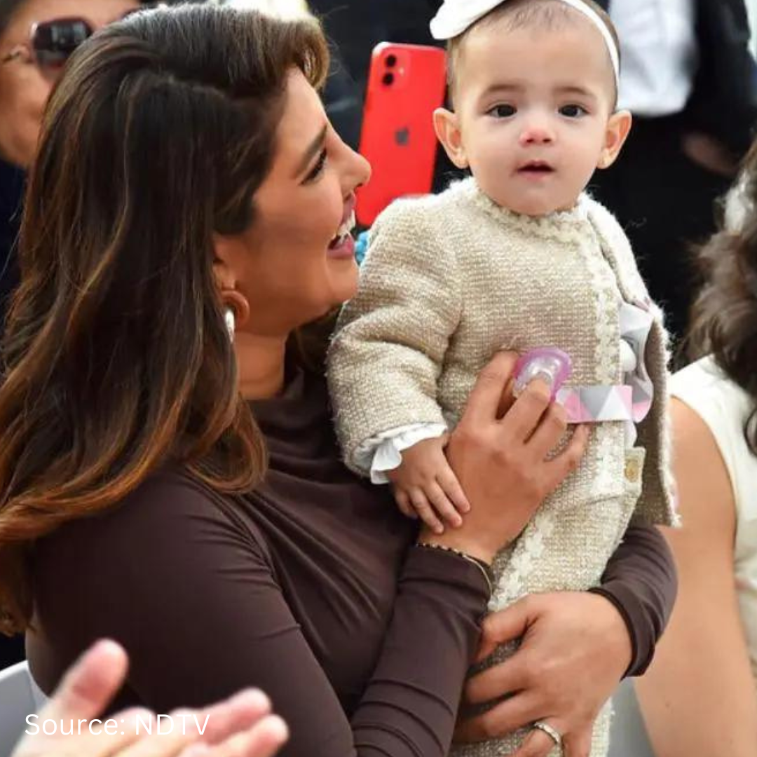 Priyanka Chopra finally revealed her Daughter's Face to the World
