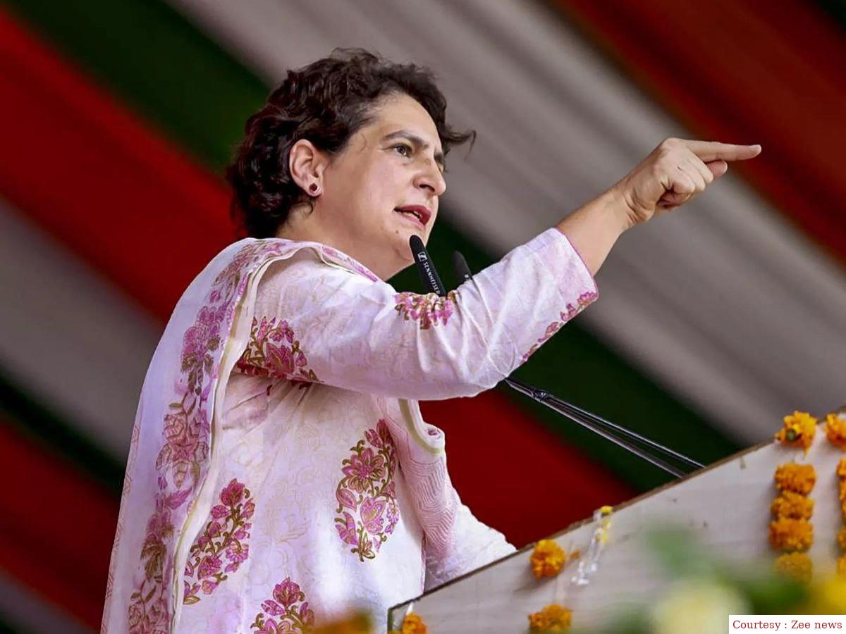 Priyankas attack on Madhya Pradesh BJP, said the government will remove the public