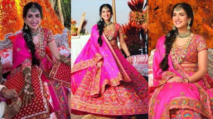 Radhika Merchant decked up in the most-pretty lehenga