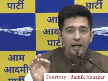 Raghav Chadha refused to allegations of fake signatures on him.