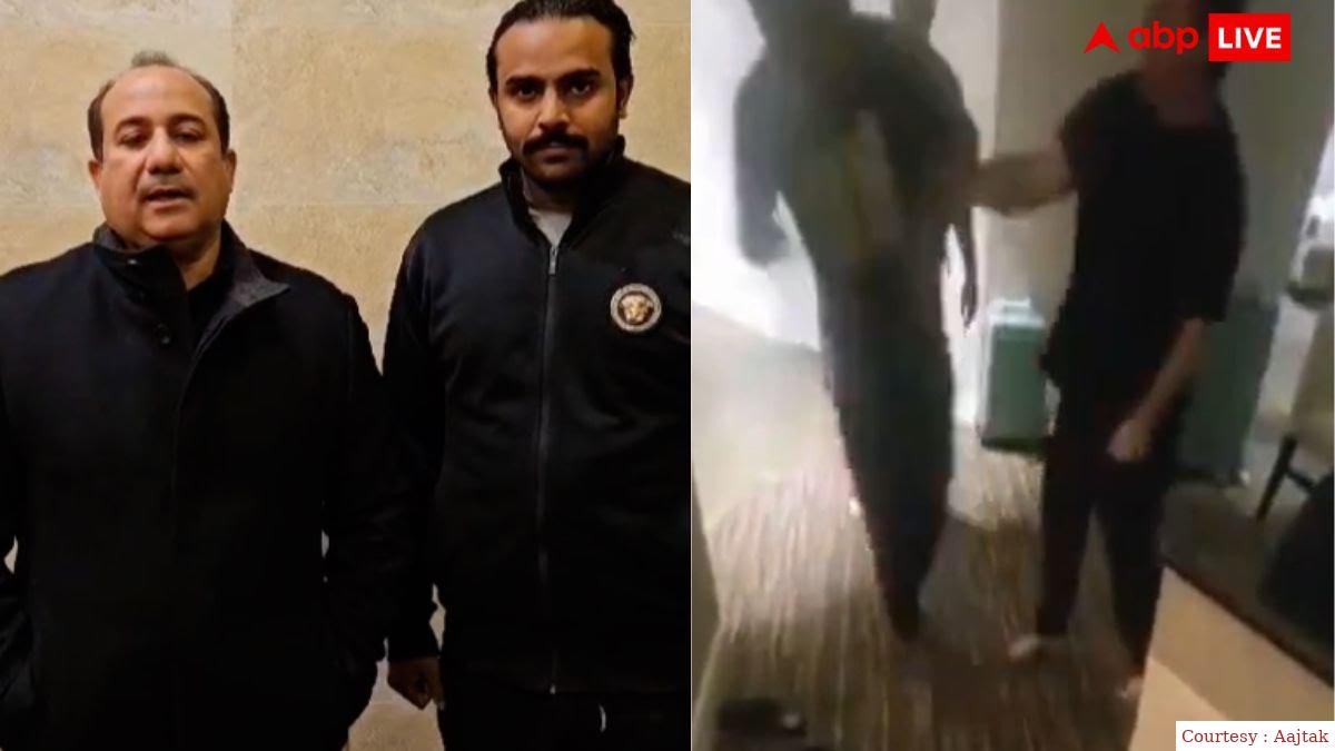 Rahat Fateh Ali Khans video beating the servant viral