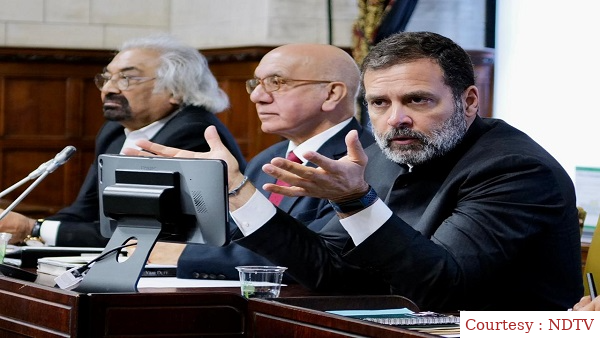 Rahul Gandhi changes his twitter bio after his disqualification