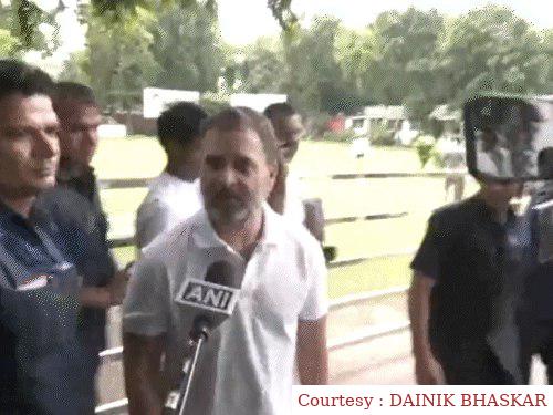 Rahul Gandhi got the old government bungalow back, said that the whole of India is his home.