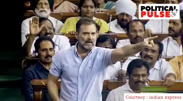 Rahul Gandhi said BJP playing politics of hate and division