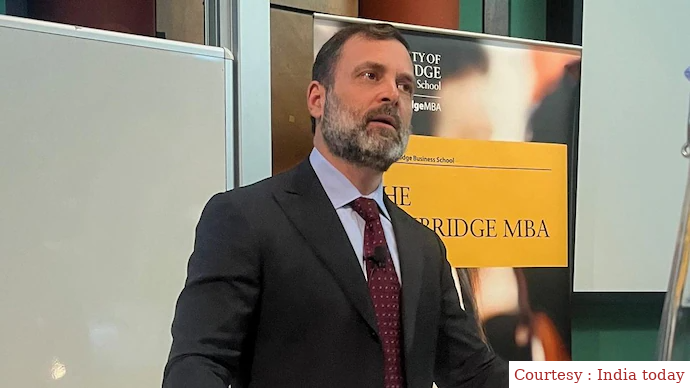 Rahul Gandhi says person attacking Rahul Gandhi is attacked