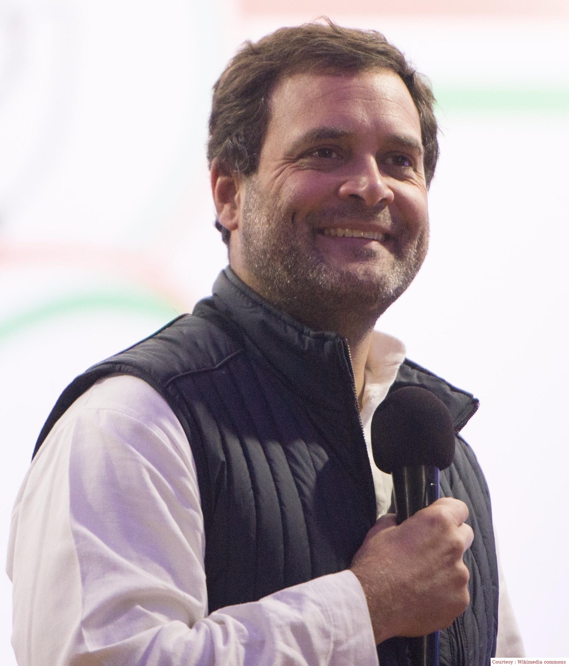 Rahul Gandhi vacated the government bungalow.