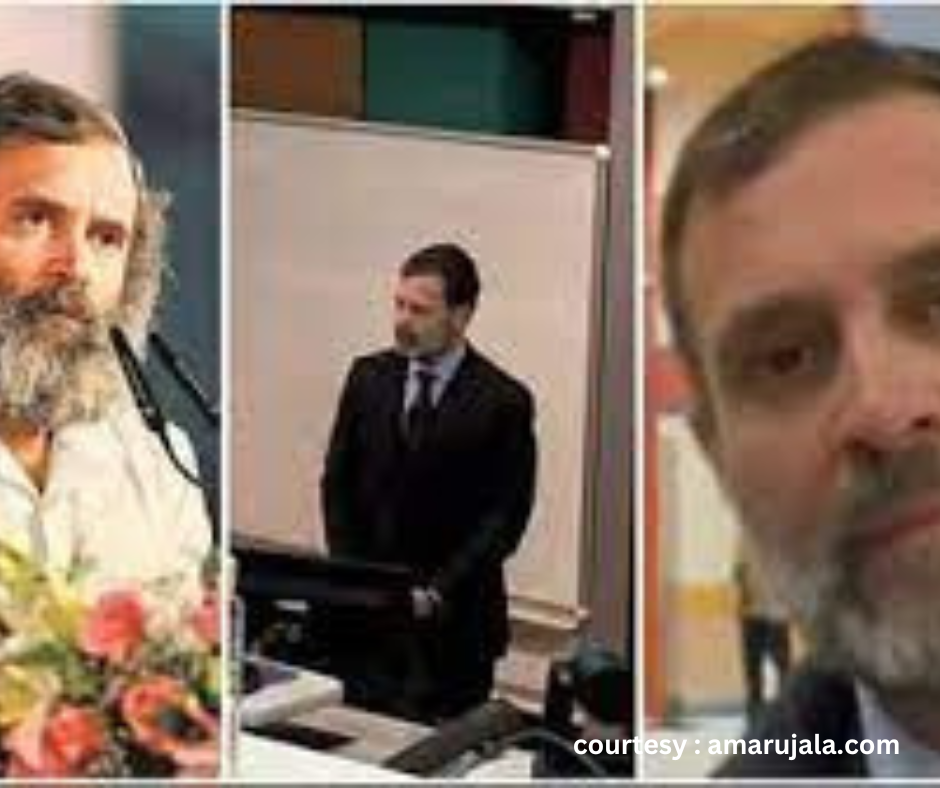 लंदन पहुंचते राहुल गाँधी का बदला अवतार ।