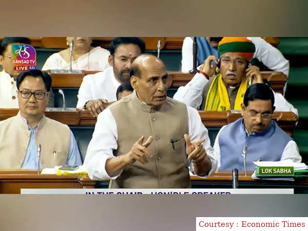 Raj Nath Singh introduces a bill for joint service commission in parliament