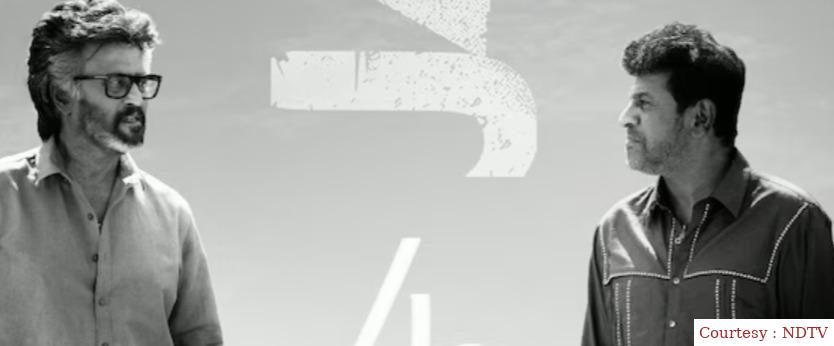 Rajinikanth and Shiva Rajkumar looking much intense in newly launched poster of Jailer