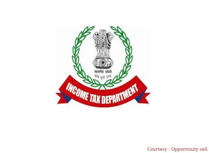 Recruitment process to be conducted by the Income Tax Department of India.