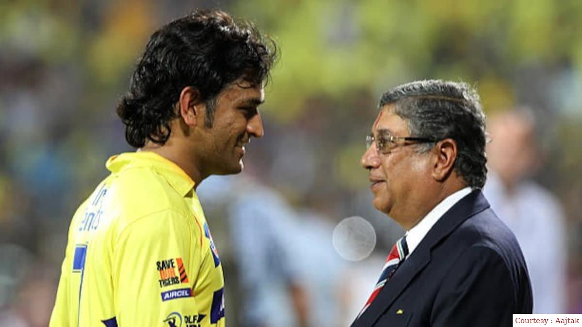 Red on India Cement of former BCCI president Srinivasan