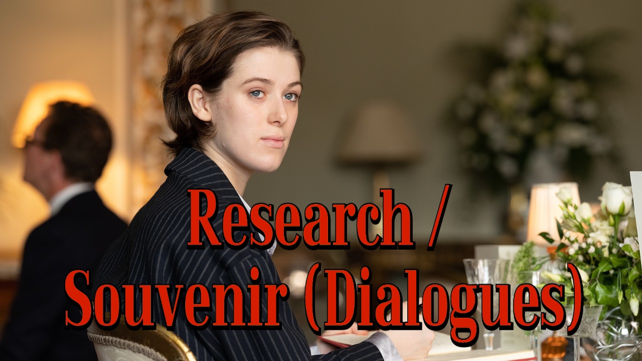 Watch Free  Research / Souvenir (Dialogues) Full Movie Online