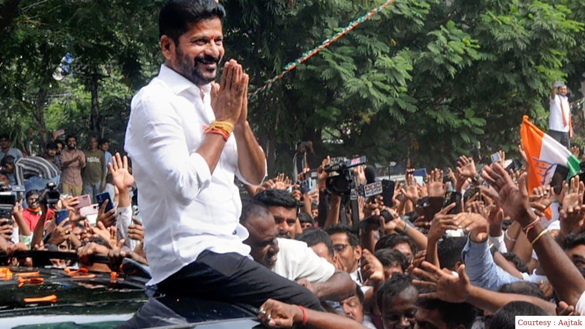 Revanth Reddy becomes the new Chief Minister of Telangana