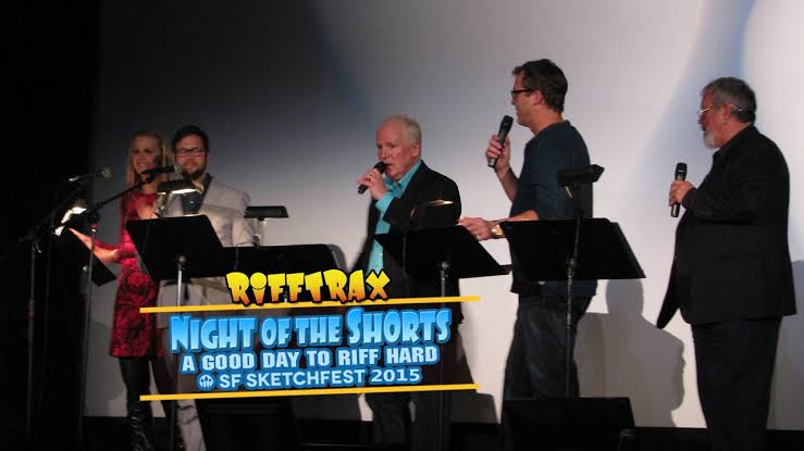 Watch Free RiffTrax Live: Night of the Shorts, A Good Day to Riff Hard - SF Sketchfest 2015 Full Movie Online
