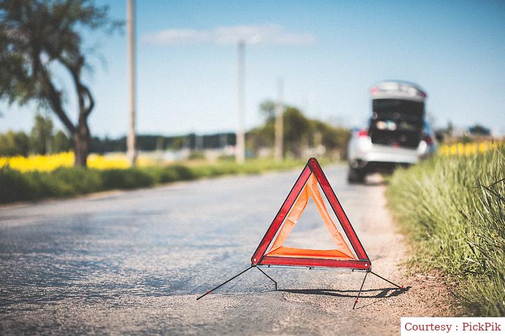 Road accident in Barmer