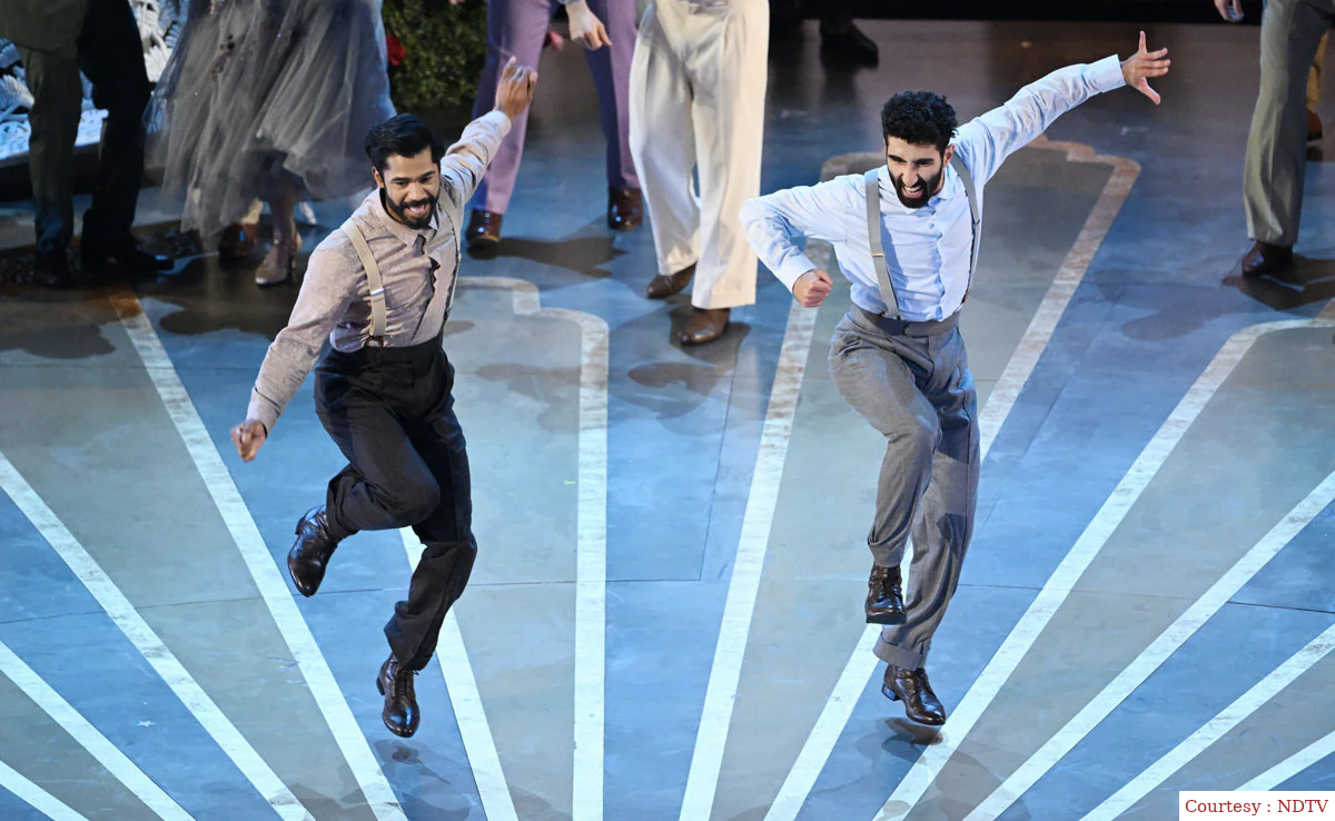 RRRs song Naatu Naatu gets a standing ovation at Oscars