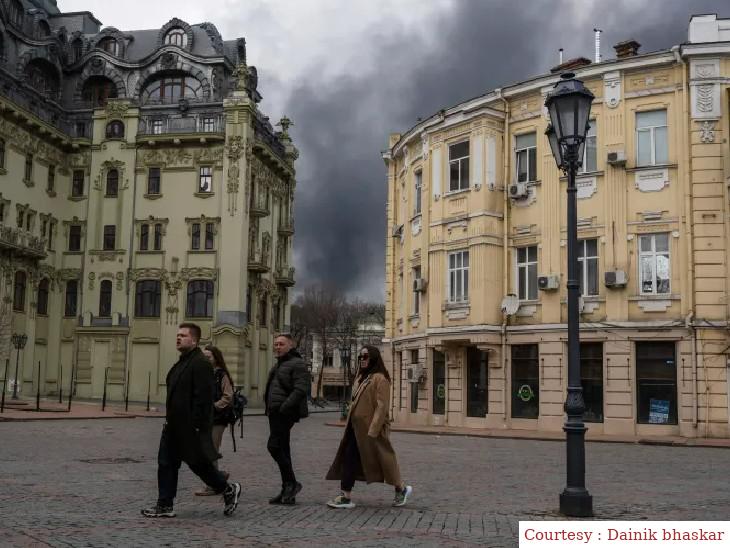 Russia fired more than 30 missiles fired on the city of Odessa in Ukraine.