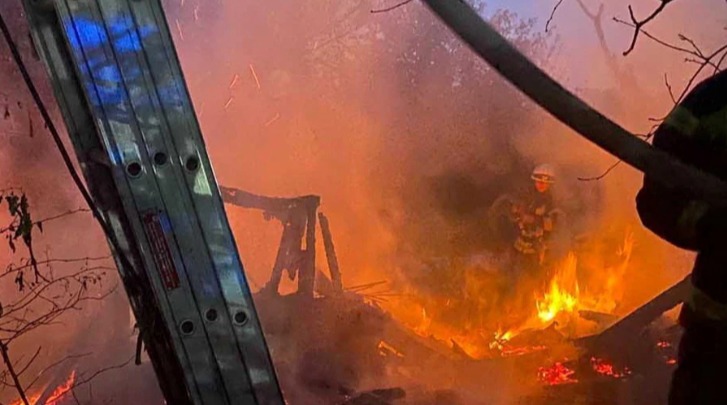 Russia Launched an air attack upon Kyiv at Ukraine's Military