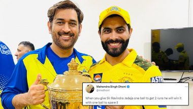 Sachin Tendulkar decodes the reason for MS Dhoni's CSK winning IPL 2023 final against GT