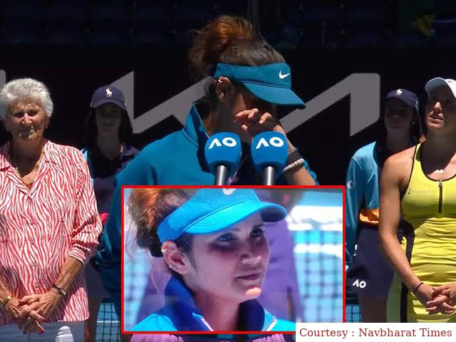 Sania Mirza lost in the final of Australian Open.