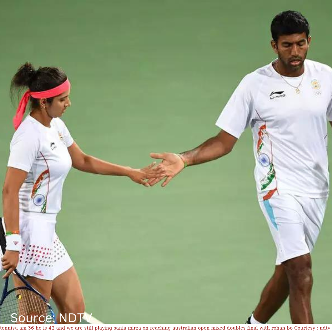 Sania Mirza spoke with Rohan Bopanna