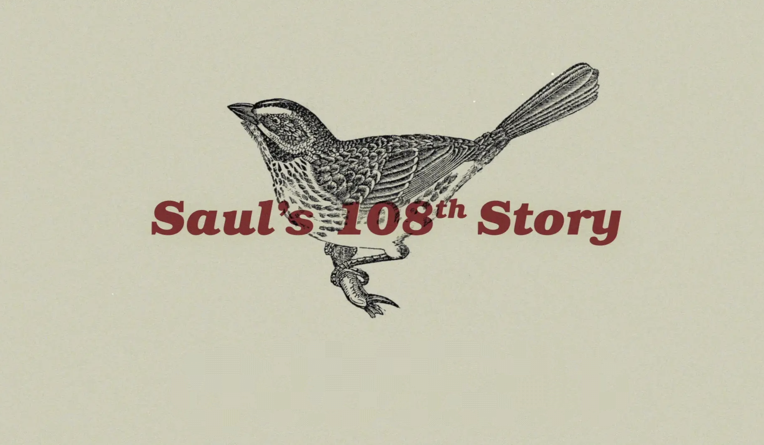 Saul's 108th Story
