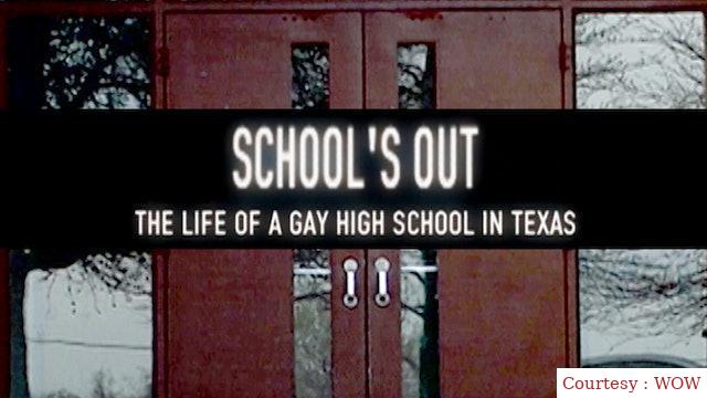 School's out: the life of a gay high school in texas.