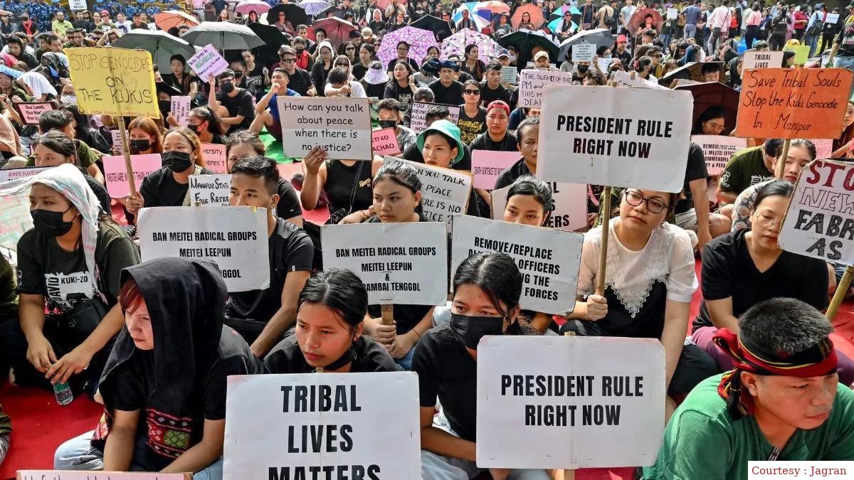 हिंसक घटनाओं से घिरे कुकी और मैतई समुदाय के बीच शांति की कोशिश