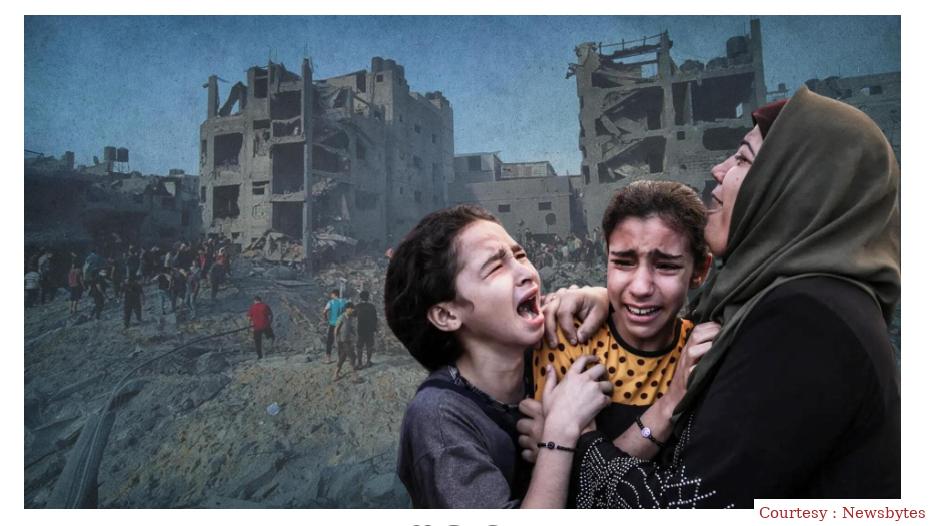 गाज़ा के सबसे बड़े रिफ्यूजी कैंप पर दूसरा हमला