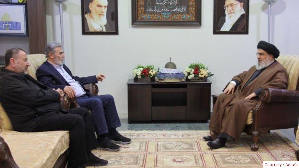 हिजबुल्लाह, हमास और इस्लामिक जिहाद की लेबनान में सीक्रेट मीटिंग