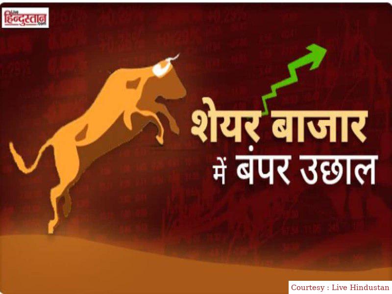 सेंसेक्स-निफ्टी ने शेयर बाजार मे रचा नया इतिहास।