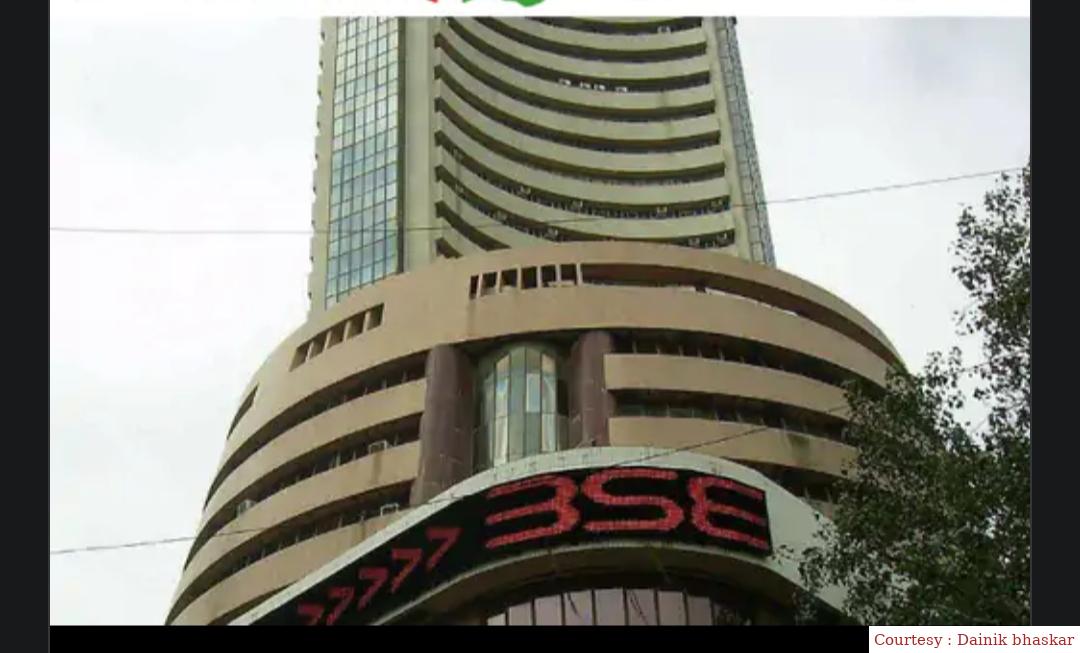 आज शेयर मार्केट में सेंसेक्स निफ्टी में मामूली गिरावट