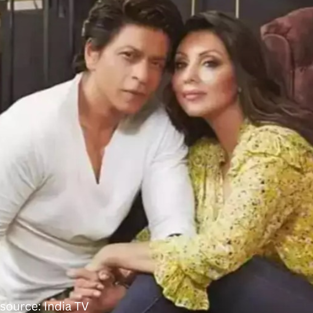 Shah Rukh Khan left a mushy comment on wife