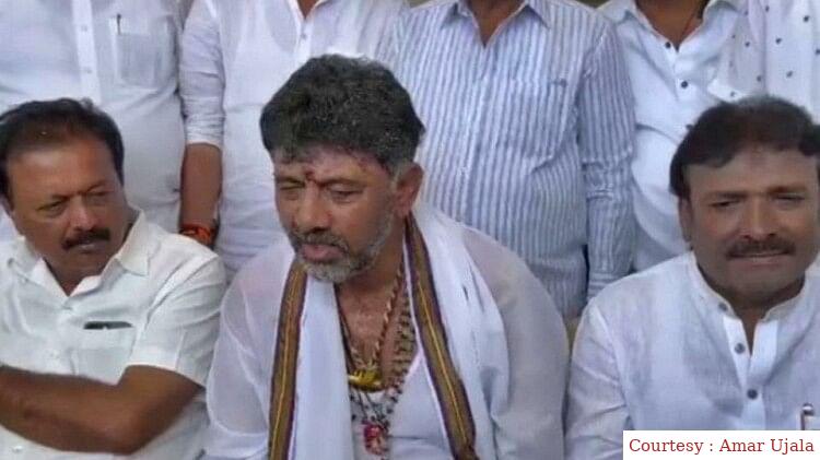 कर्नाटक के मुख्यमंत्री पद के अटकलों के बीच शिवकुमार का बयान।