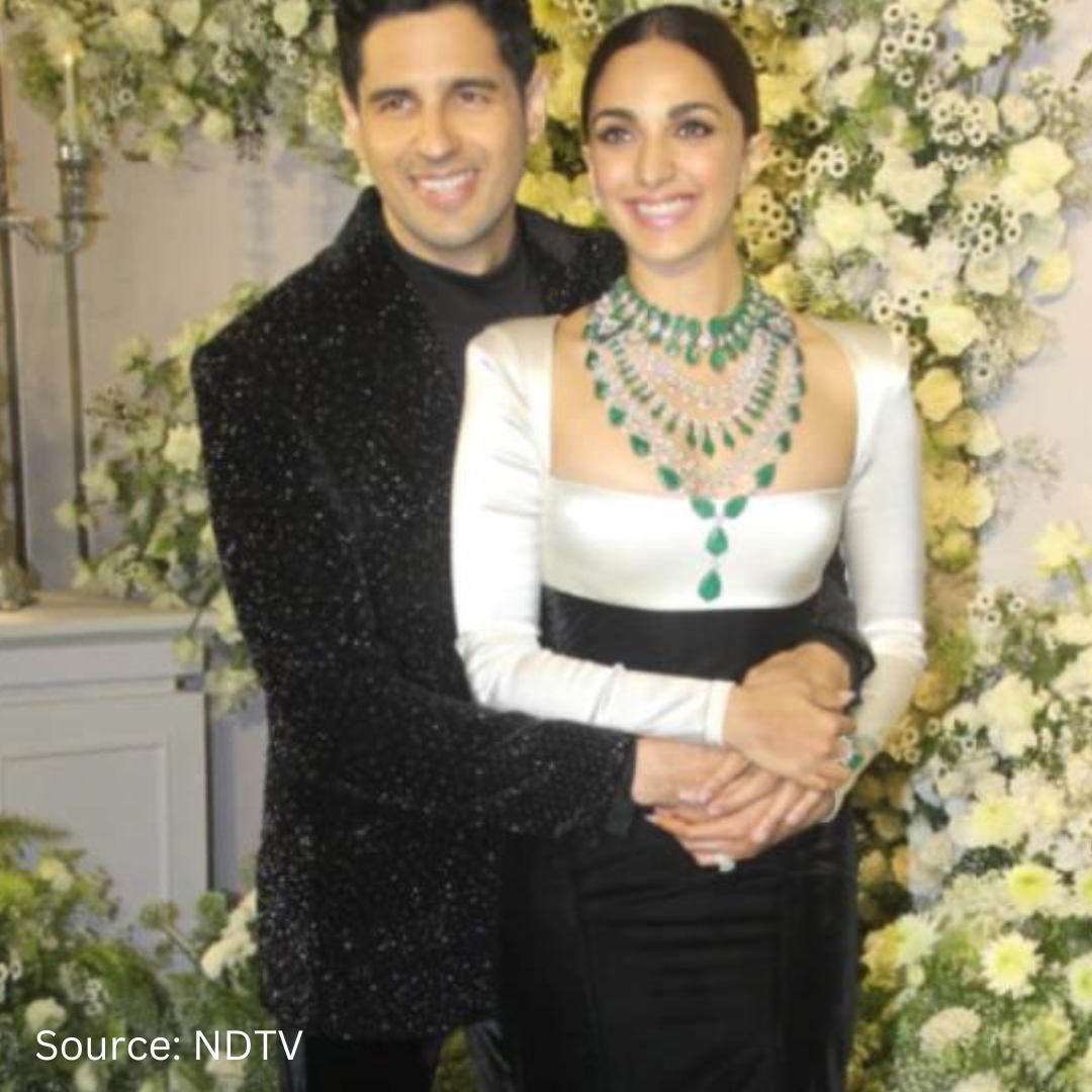 Sidharth and Kiara Advani reception Updates