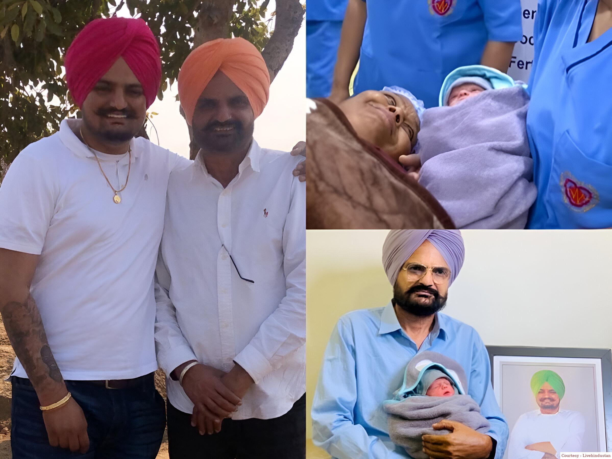 Sidhu Mosewalas mother gave birth to second son