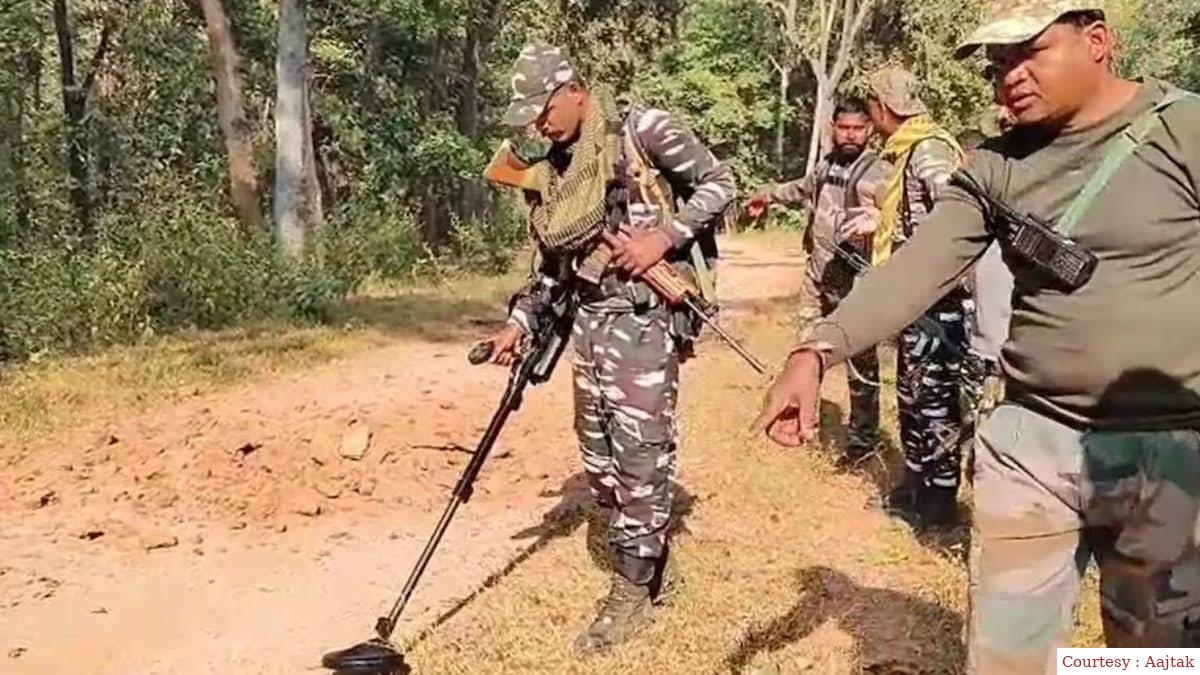 छत्तीसगढ़ में IED ब्लास्ट में जवान शहीद