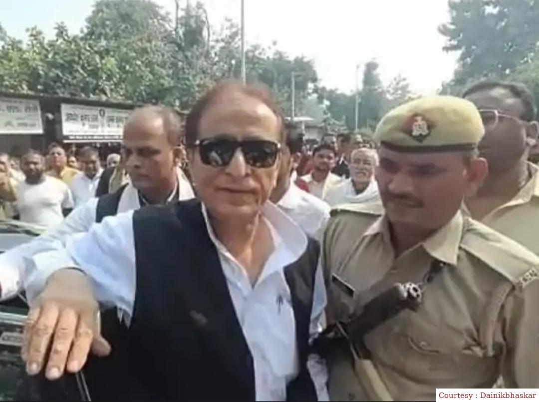 SP leader removed Y category security. After 42 years, Azam is devoid of security.