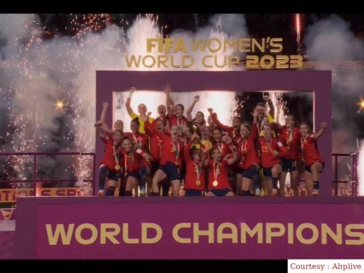 Spain won the FIFA Womens World Cup for the first time