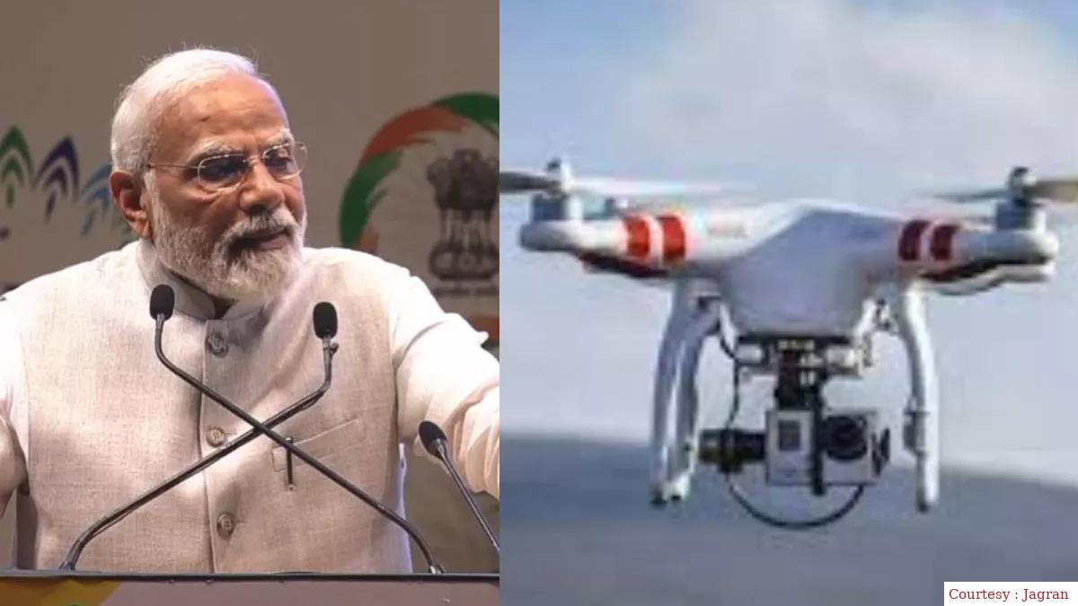 दिल्ली में प्रधानमंत्री आवास के ऊपर ड्रोन उड़ने की सूचना से हड़कंप