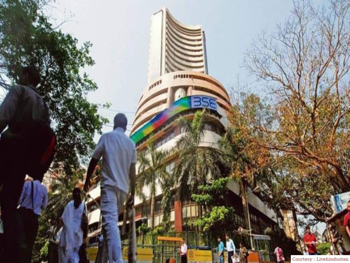 Stock market closed with a gain of 165 points