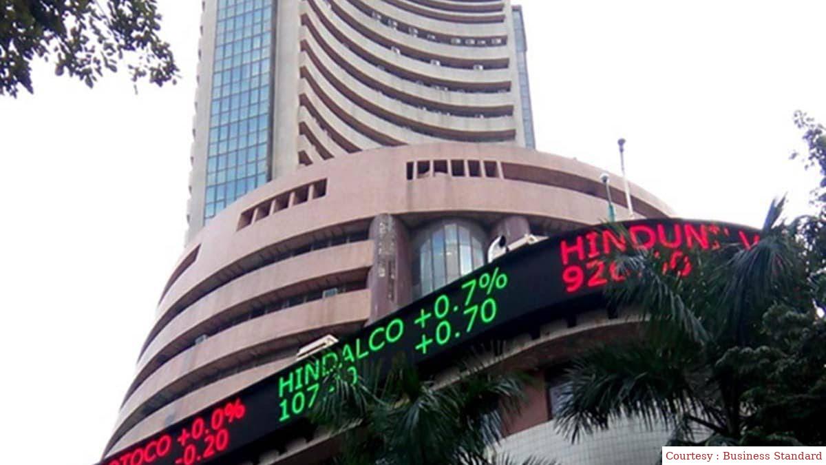 Stock market declines, Sensex closed down 313 points