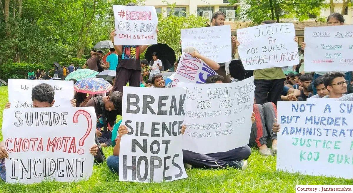 NIT सिलचर के छात्रों ने राष्ट्रपति मुर्मू को लिखी चिट्ठी।