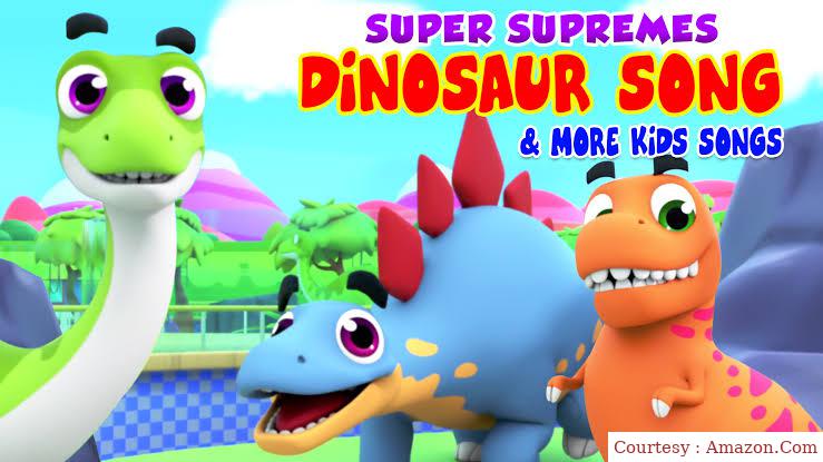 Super Supremes Dinosaur Song & More Kids Songs 