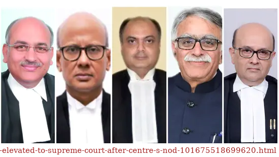 Supreme Court Row: Five judges to take oath today